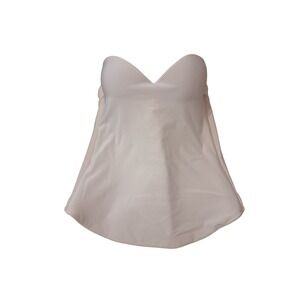 David’s Bridal Corset 34B Wedding Bustier White Satin Underwire